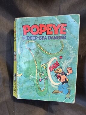 Popeye, Deep-Sea Danger, Paperback — 1980